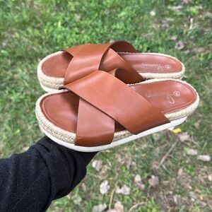 Last chance ^ Vintage FLAMINGOS sandals leather